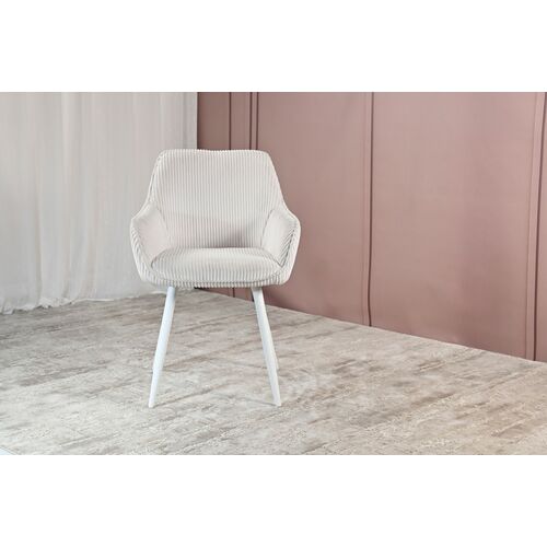 Стілець M-240 білий антік+білий - Фото №17