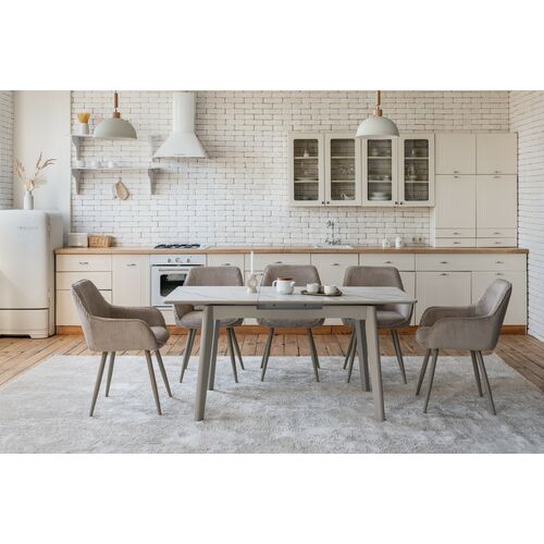 Стілець M-240 мигдаль+капучино - Фото №17