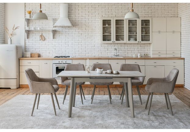 Стілець M-240 мигдаль+капучино - Фото №2