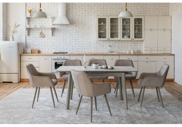 Стілець M-240 мигдаль+капучино - Фото №2