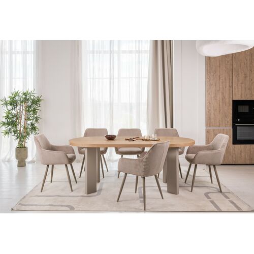 Стілець M-240 мигдаль+капучино - Фото №19