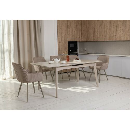 Стілець M-240 мигдаль+капучино - Фото №23