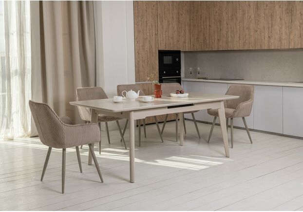 Стілець M-240 мигдаль+капучино - Фото №2