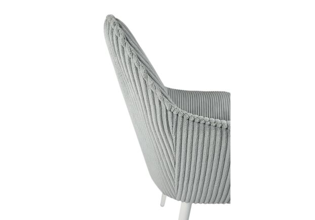 Фото №2. Стул M-240 сивый+белый - Meblistico Стул M-240 сивый+белый - Фото №2