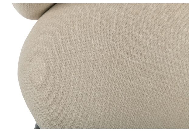 Стілець M-242 кокосове молоко+чорний - Фото №2