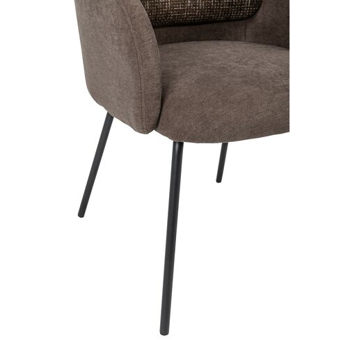 Стілець M-242 шоколадний+чорний - Фото №10