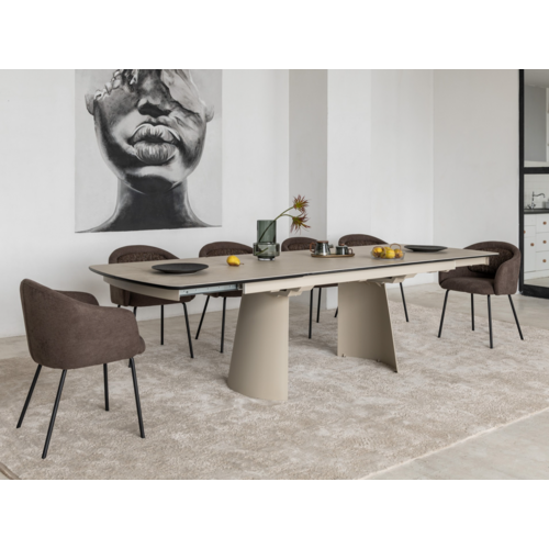 Стілець M-242 шоколадний+чорний - Фото №11