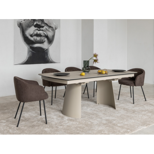 Стілець M-242 шоколадний+чорний - Фото №13