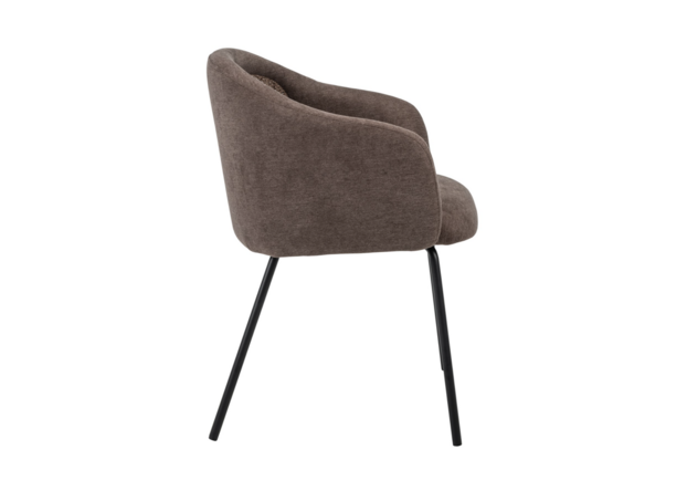 Стілець M-242 шоколадний+чорний - Фото №2