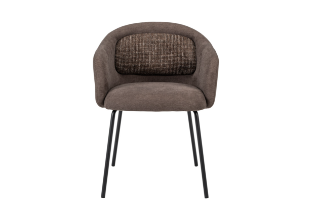 Стілець M-242 шоколадний+чорний - Фото №2