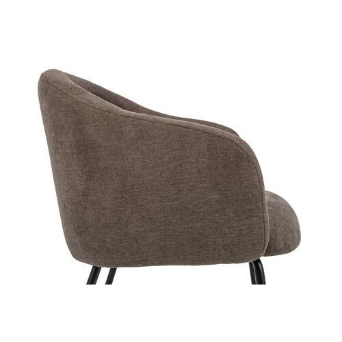 Стілець M-242 шоколадний+чорний - Фото №6