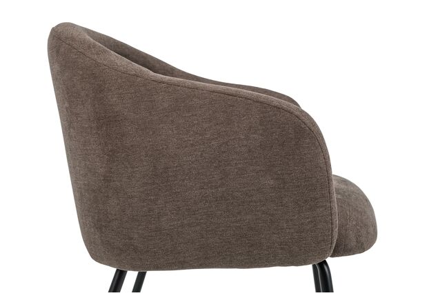 Стілець M-242 шоколадний+чорний - Фото №2