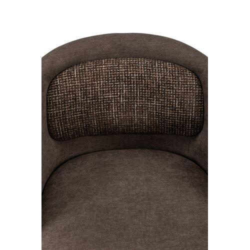 Стілець M-242 шоколадний+чорний - Фото №7