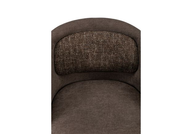 Стілець M-242 шоколадний+чорний - Фото №2