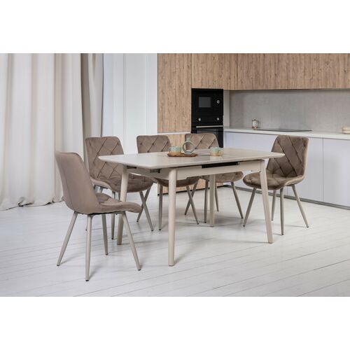 Стілець M-45 капучино велюр+капучино - Фото №10