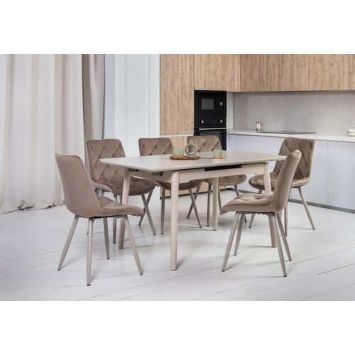 Стілець M-45 капучино велюр+капучино - Фото №11