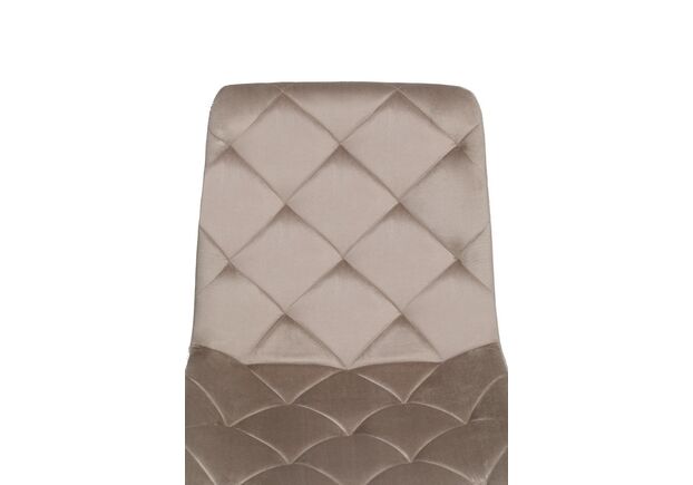 Фото №2. Стілець M-45 капучино велюр+капучино - Meblistico Стілець M-45 капучино велюр+капучино - Фото №2