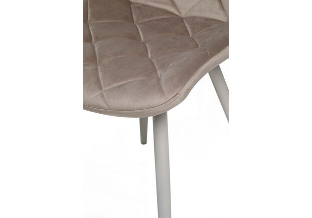 Фото №2. Стілець M-45 капучино велюр+капучино - Meblistico Стілець M-45 капучино велюр+капучино - Фото №2