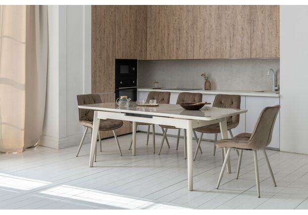 Стул M-48 капучино велюр+капучино - Фото №2