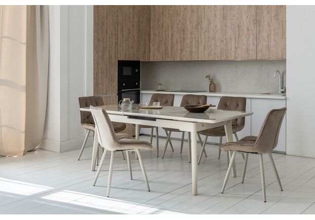 Стул M-48 капучино велюр+капучино - Фото №2