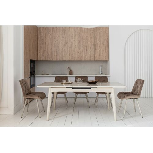 Стул M-48 капучино велюр+капучино - Фото №16