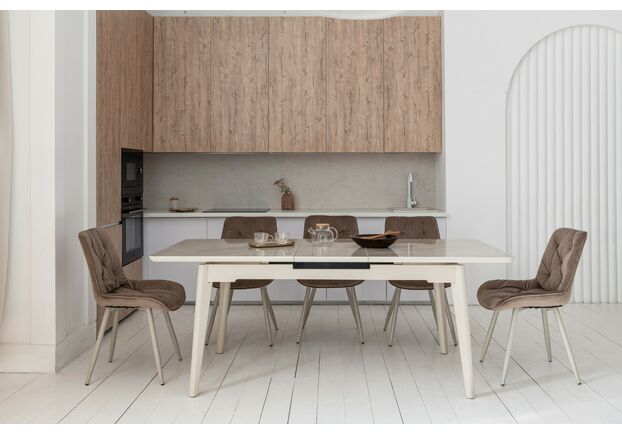 Стул M-48 капучино велюр+капучино - Фото №2