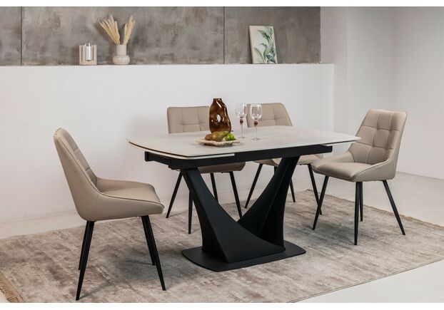 Стілець M-75 капучино+чорний - Фото №2