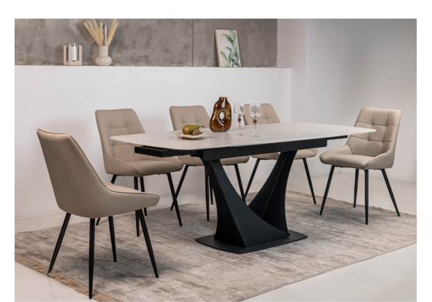 Стілець M-75 капучино+чорний - Фото №2