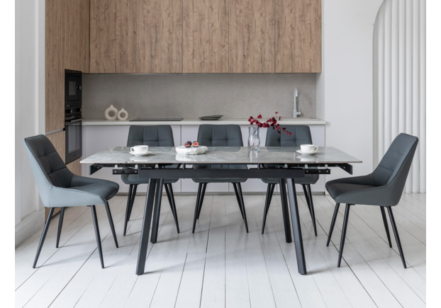 Фото №2. Стул M-75 серый+черный - Meblistico Стул M-75 серый+черный - Фото №2