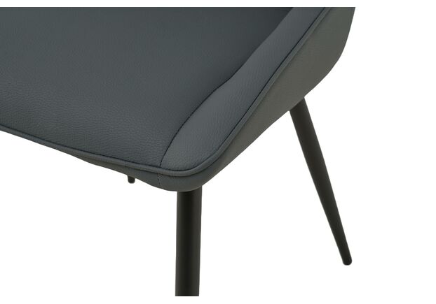 Фото №2. Стул M-75 серый+черный - Meblistico Стул M-75 серый+черный - Фото №2