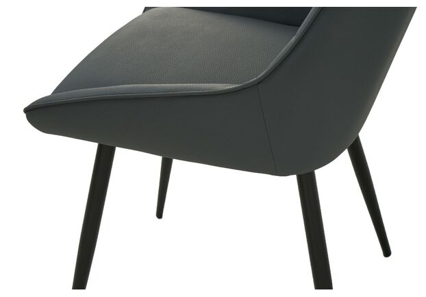 Фото №2. Стул M-75 серый+черный - Meblistico Стул M-75 серый+черный - Фото №2