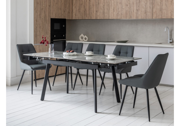 Фото №2. Стул M-75 серый+черный - Meblistico Стул M-75 серый+черный - Фото №2