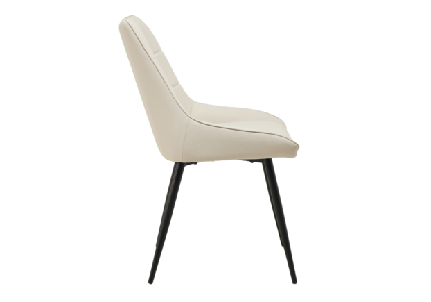 Фото №2. Стул M-75 айвори+черный - Meblistico Стул M-75 айвори+черный - Фото №2