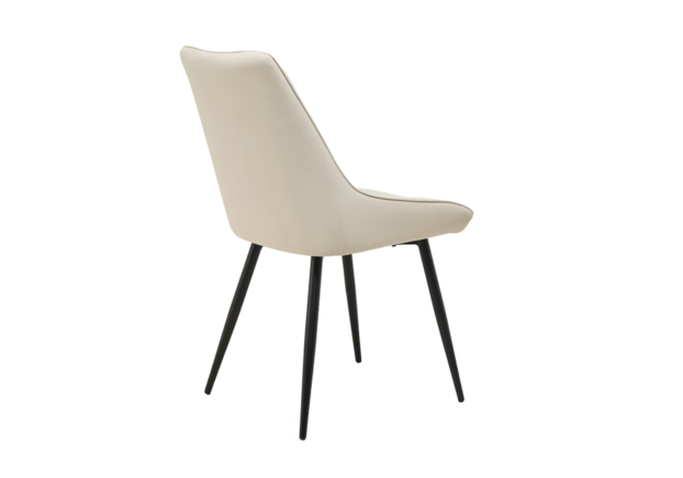 Фото №2. Стул M-75 айвори+черный - Meblistico Стул M-75 айвори+черный - Фото №2