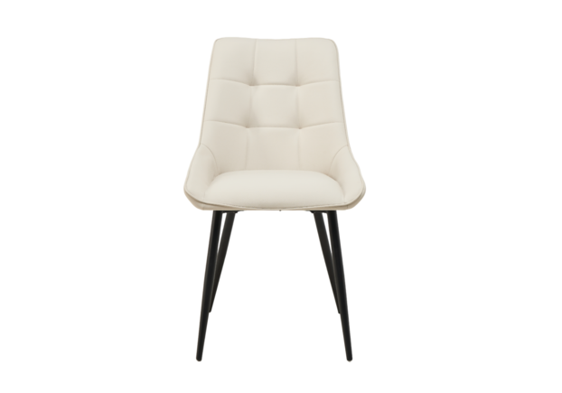 Фото №2. Стул M-75 айвори+черный - Meblistico Стул M-75 айвори+черный - Фото №2