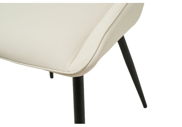Фото №2. Стул M-75 айвори+черный - Meblistico Стул M-75 айвори+черный - Фото №2