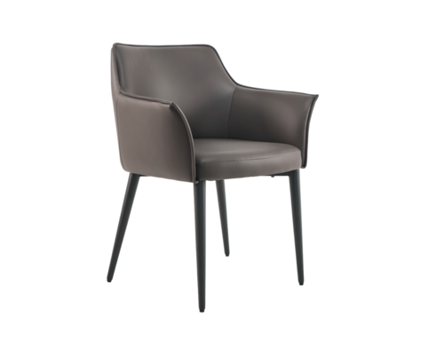 Стул M-90 серый+черный - Фото №1