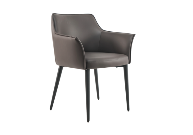 Стул M-90 серый+черный - Фото №1