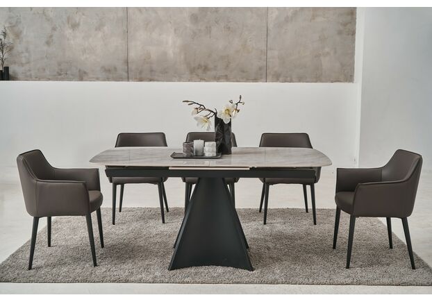 Стул M-90 серый+черный - Фото №2