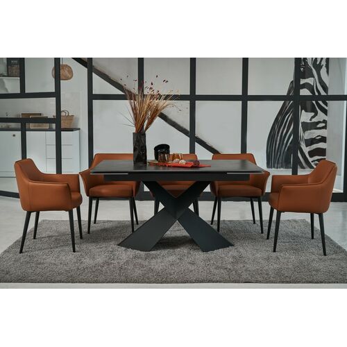 Стул M-90 терракотовый+черный - Фото №12