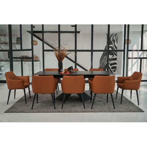 Стул M-90 терракотовый+черный - Фото №14