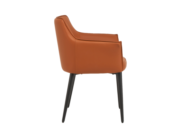 Фото №2. Стул M-90 терракотовый+черный - Meblistico Стул M-90 терракотовый+черный - Фото №2