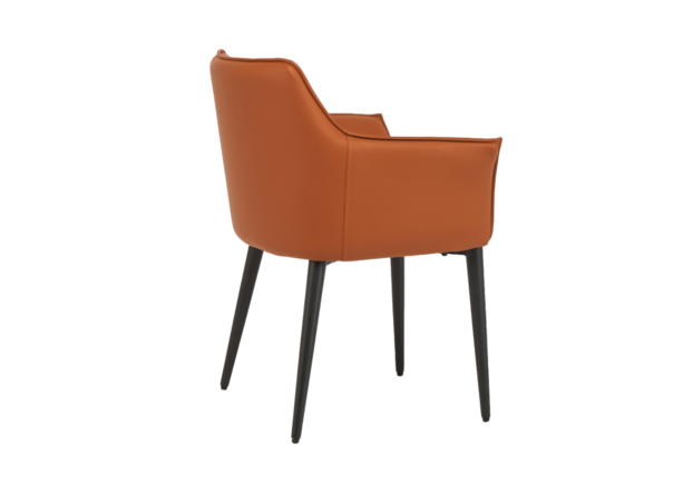 Фото №2. Стул M-90 терракотовый+черный - Meblistico Стул M-90 терракотовый+черный - Фото №2