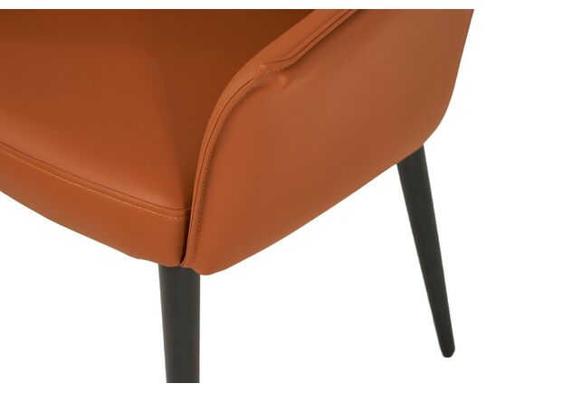 Фото №2. Стул M-90 терракотовый+черный - Meblistico Стул M-90 терракотовый+черный - Фото №2