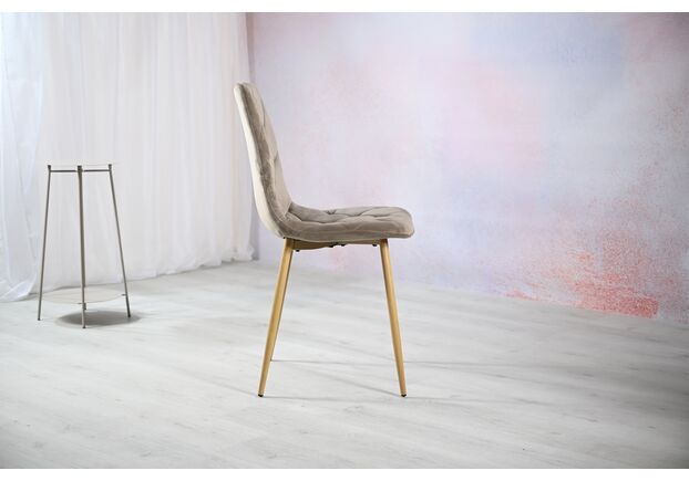 Стілець N-41 капучино велюр+дуб - Фото №2