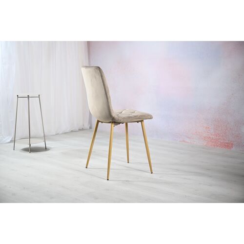 Стілець N-41 капучино велюр+дуб - Фото №14