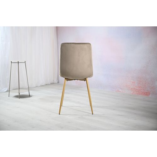 Стілець N-41 капучино велюр+дуб - Фото №15