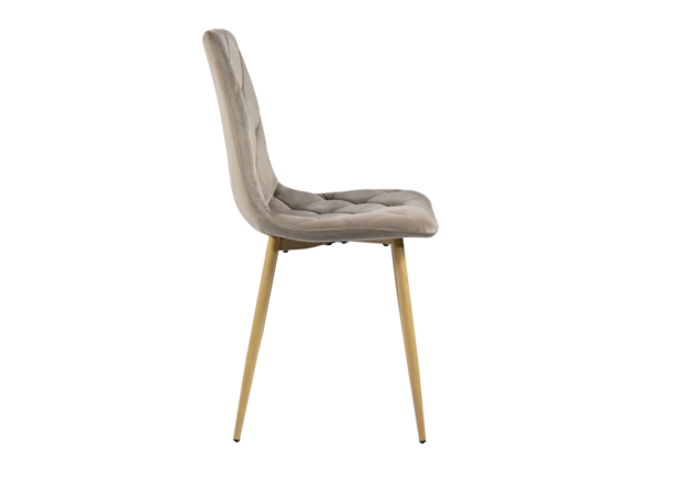 Стілець N-41 капучино велюр+дуб - Фото №2
