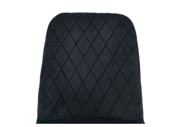 Фото №2. Стілець N-44 чорний велюр+чорний - Meblistico Стілець N-44 чорний велюр+чорний - Фото №2