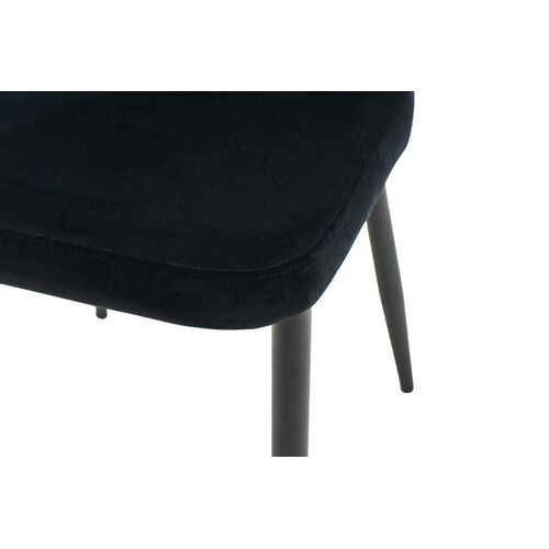Стілець N-44 чорний велюр+чорний - Фото №8